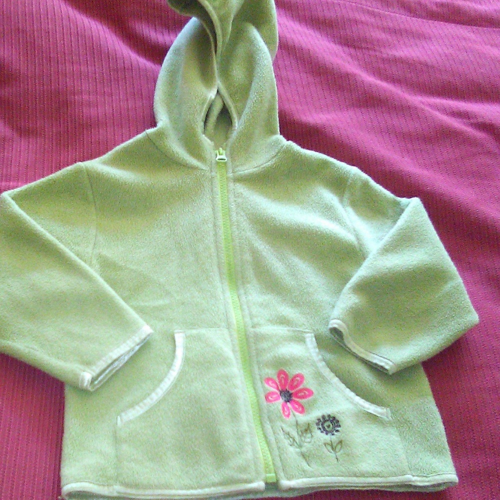 Green girl jacket sz 4 by Bhs